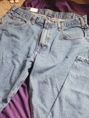 Men's Full Blue Medium Wash Denim Jeans